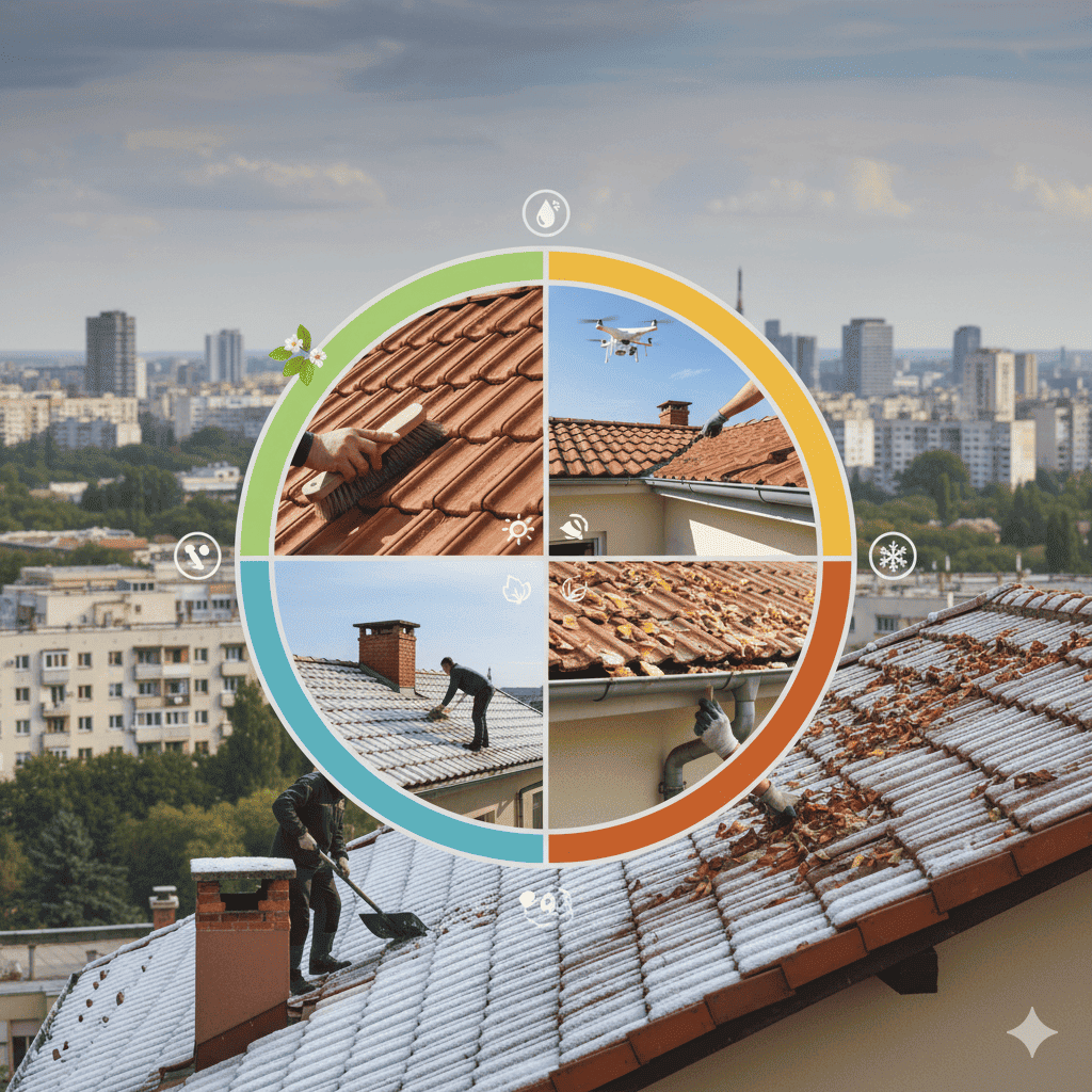 Ghid complet de întreținere sezonieră a acoperișului – București și Ilfov 3 Ghid complet de întreținere sezonieră a acoperișului